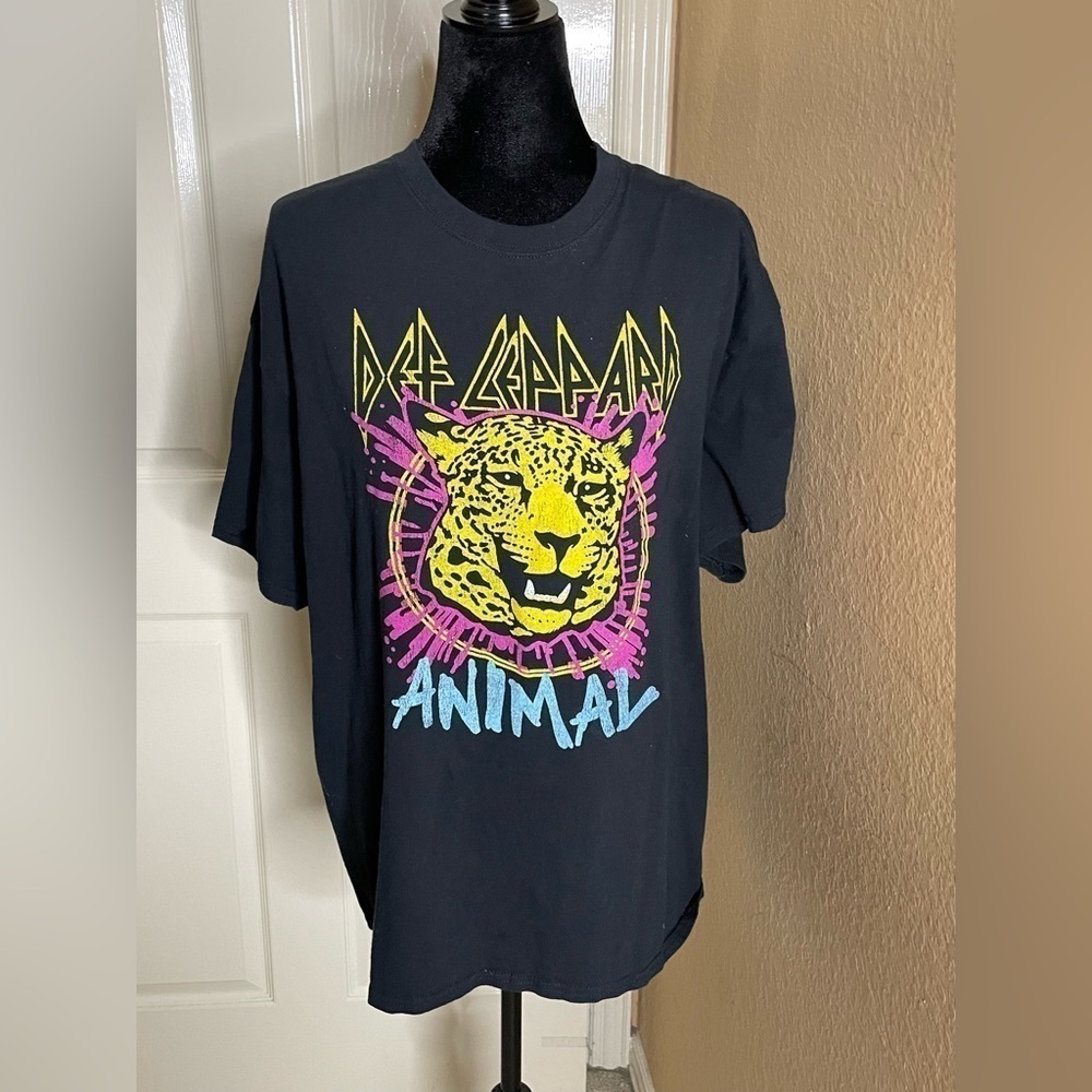 Def Leppard animal 1987 Tour Tee XL​​​​​​​​​​​​​​ - Picture 5 of 7